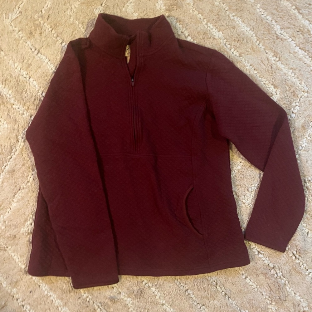 Women's Burgundy Sweatshirt